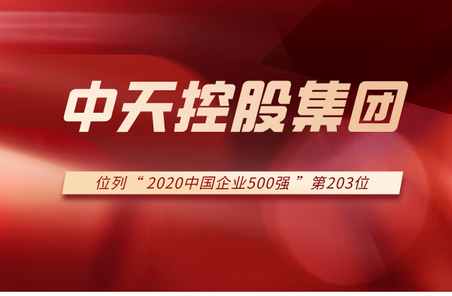 尊龙凯时控股集团列2020中国企业500强第203位！